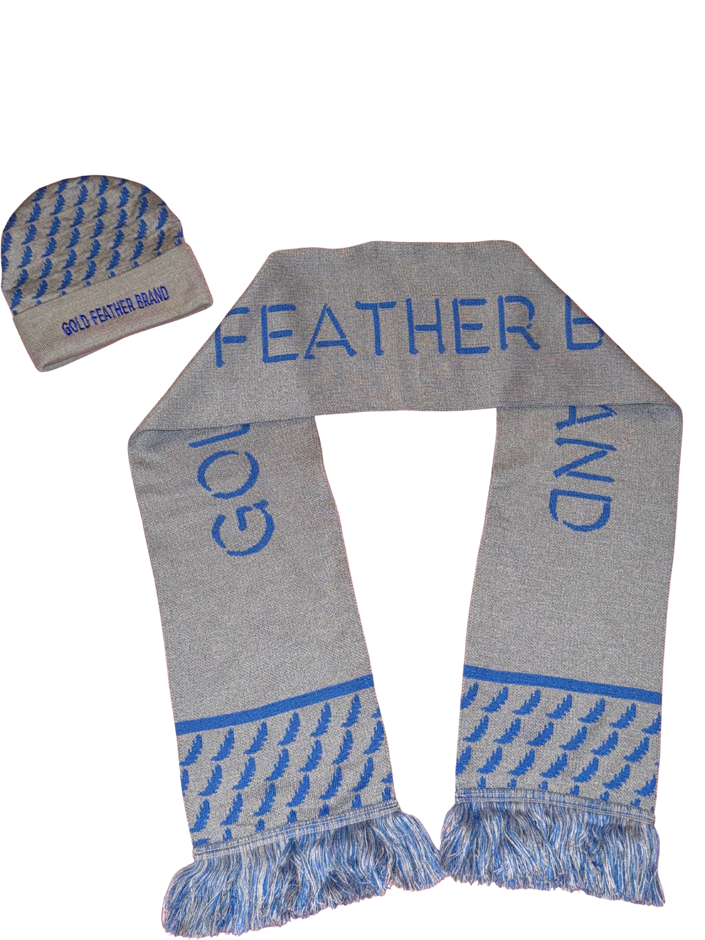 JACQUARD WOOL BEANIE & SCARF SET