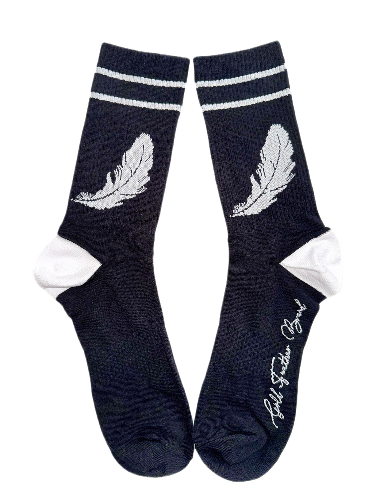 Feather Logo Crew Socks