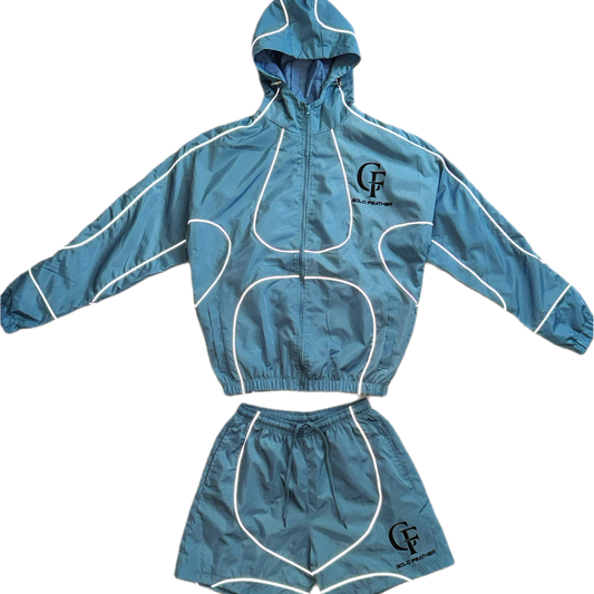 Reflective Nylon Short Set